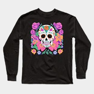 Skull Art Long Sleeve T-Shirt